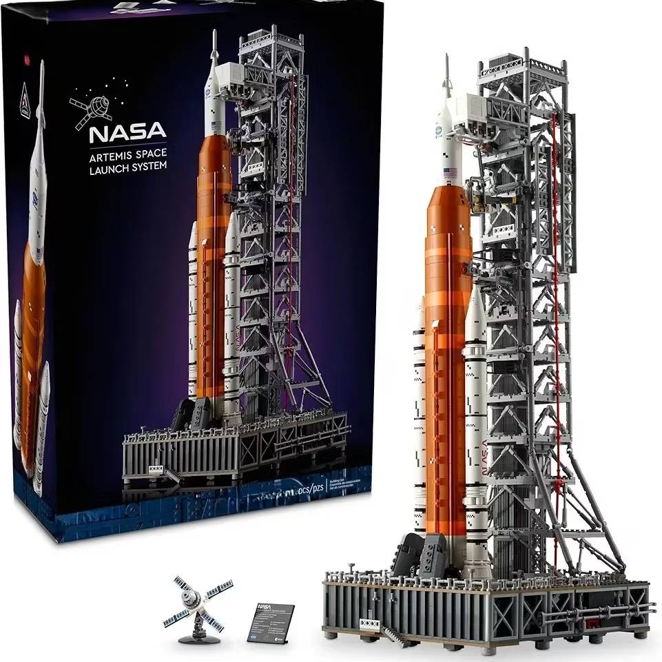 لگو ناسا طرح سیستم پرتاب فضایی آرتمیس مدل 68009، ۳۶۴۴ قطعه | NASA Artemis Space Launch System