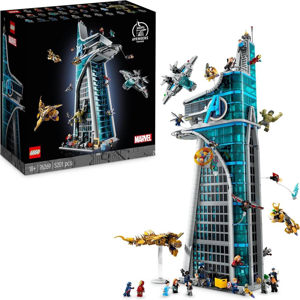 لگو 76269 Marvel Avengers Tower با 5,201 قطعه