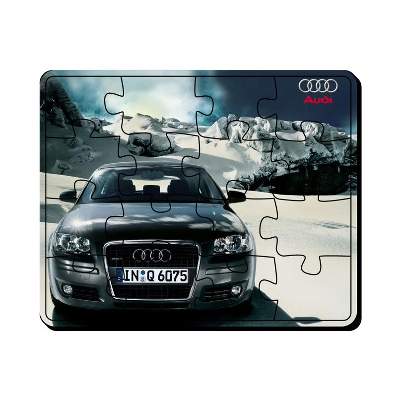 پازل 16 تکه مدل ماشین audi کد 1
