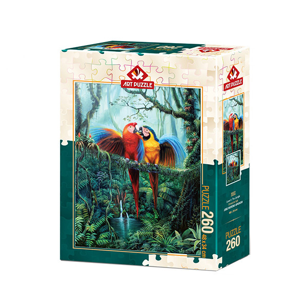 پازل 260 تکه آرت پازل مدل 5022 Love in the Jungle