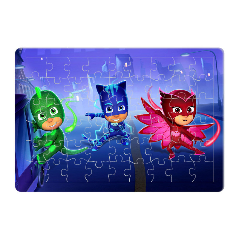 پازل 54 تکه طرح PJ Masks مدل P0079