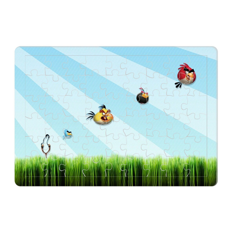 پازل 54 تکه طرح Angry Birds مدل P117
