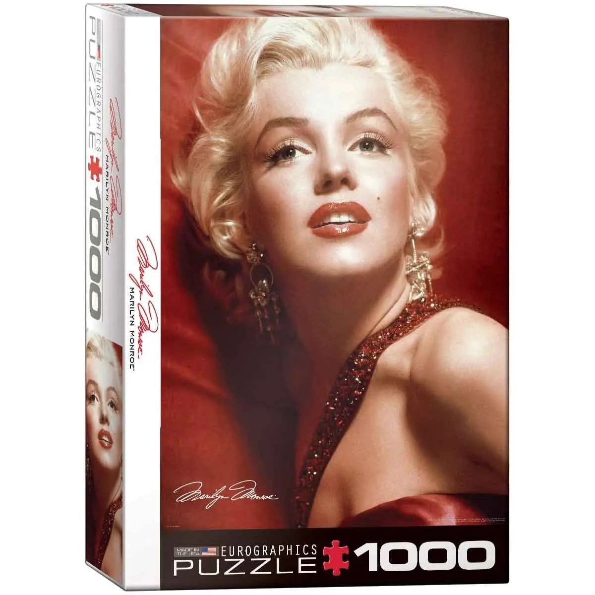 پازل شخصیت مرلین مونرو سری Marilyn Monroe Red Portrait
