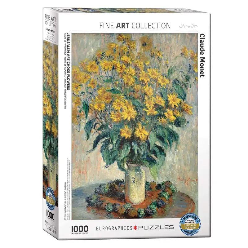 پازل يوروگرافيك 1000 تكه Jerusalem Artichoke Flowers 6000-0319