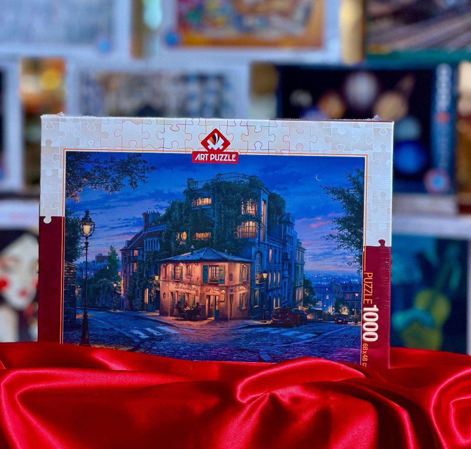 پازل 1000 قطعه آرت پازل طرح La Maison Rose Blue