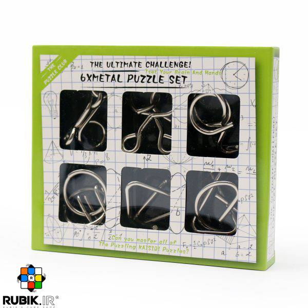 پازل آهنربایی 6 عددی (metal-puzzle)