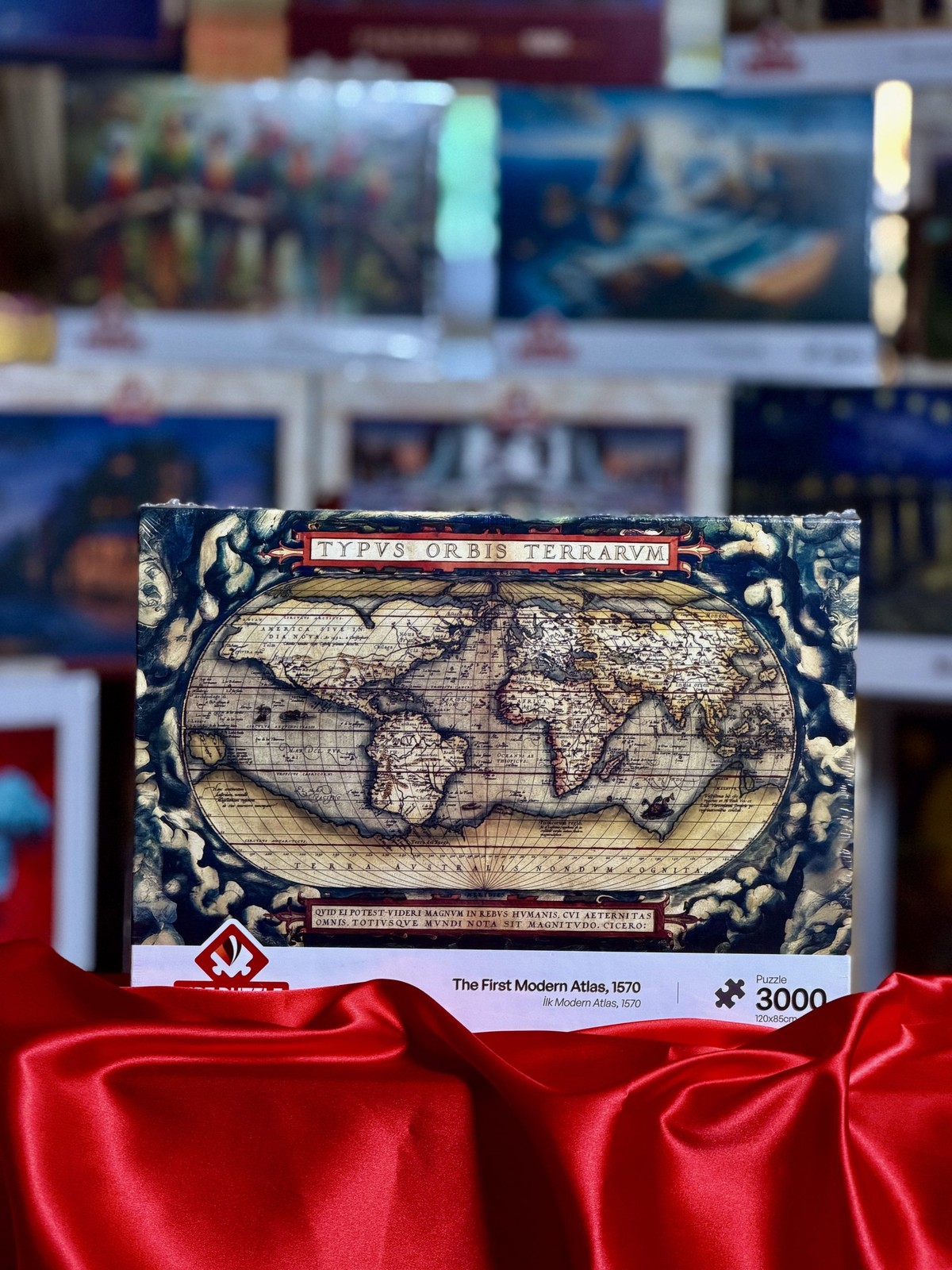 پازل 3000 قطعه آرت پازل طرح First Modern Atlas