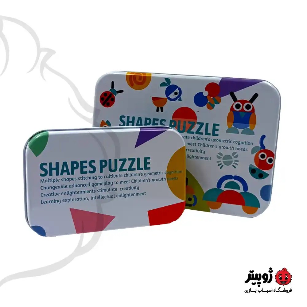 پازل آموزشی مدل SHAPES PUZZLE