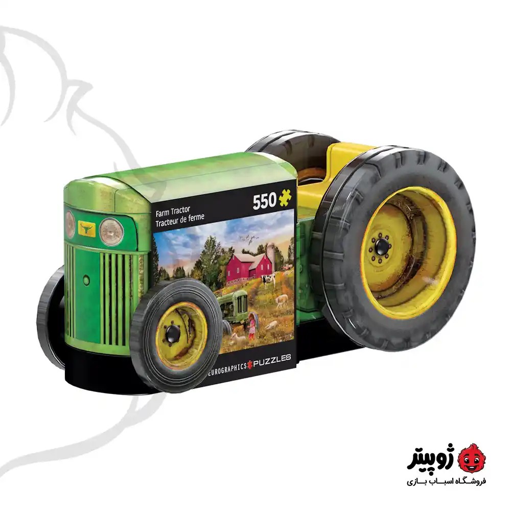 پازل 550 تکه Farm Tractor