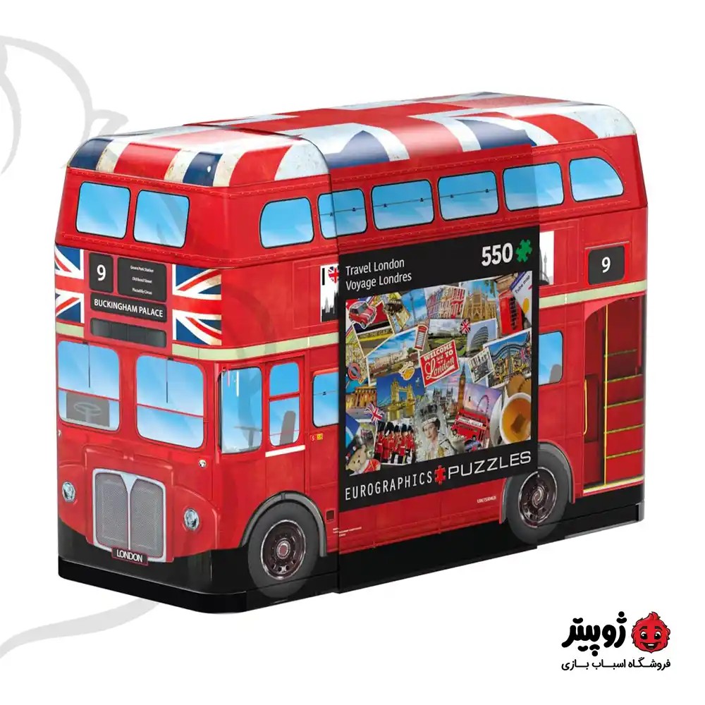 پازل 550 تکه London Bus