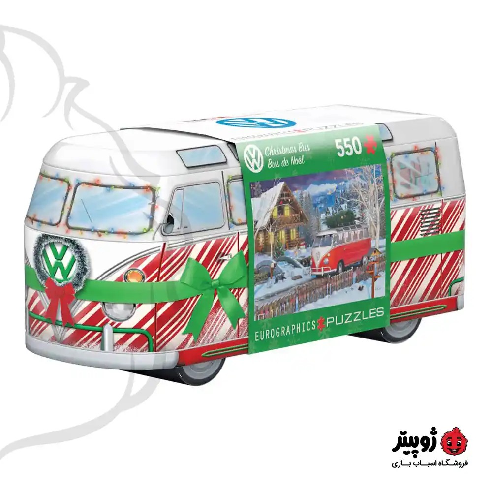پازل 550 تکه VW Christmas Bus