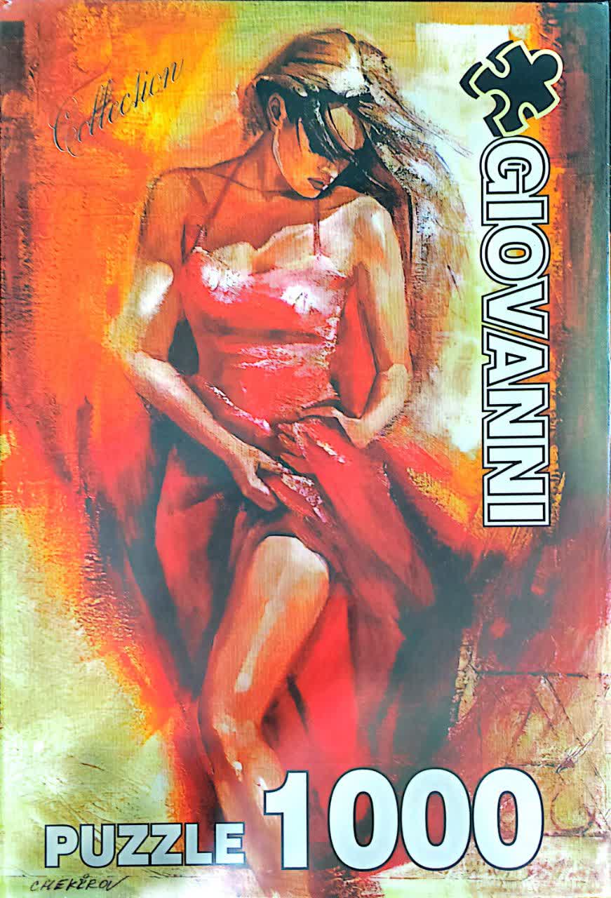 پازل 1000 تیکه خارجی مارک جیوانی طرح رقاص اسپانیایی spanish dancer