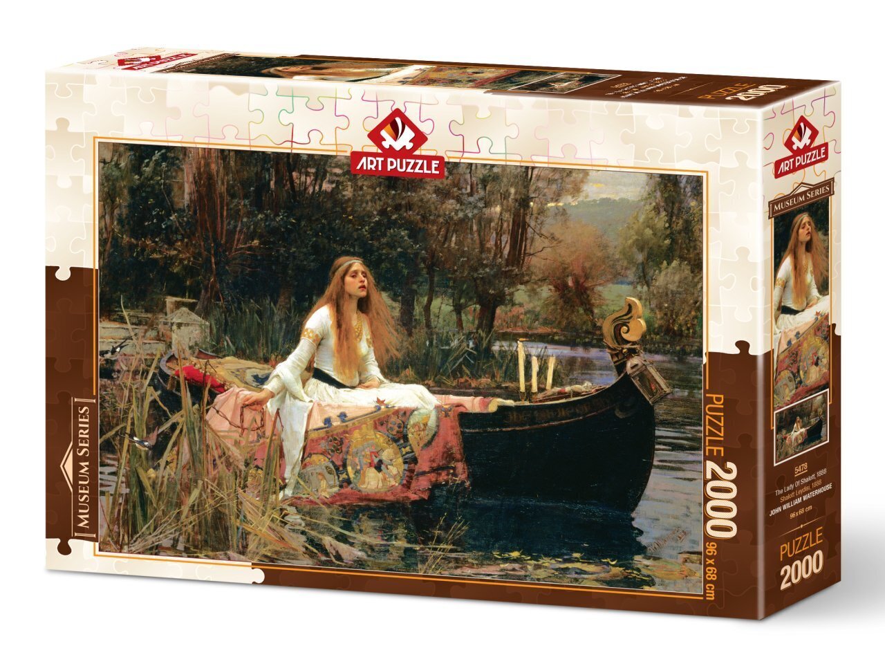 پازل 2000 تکه طرح lady of shalott