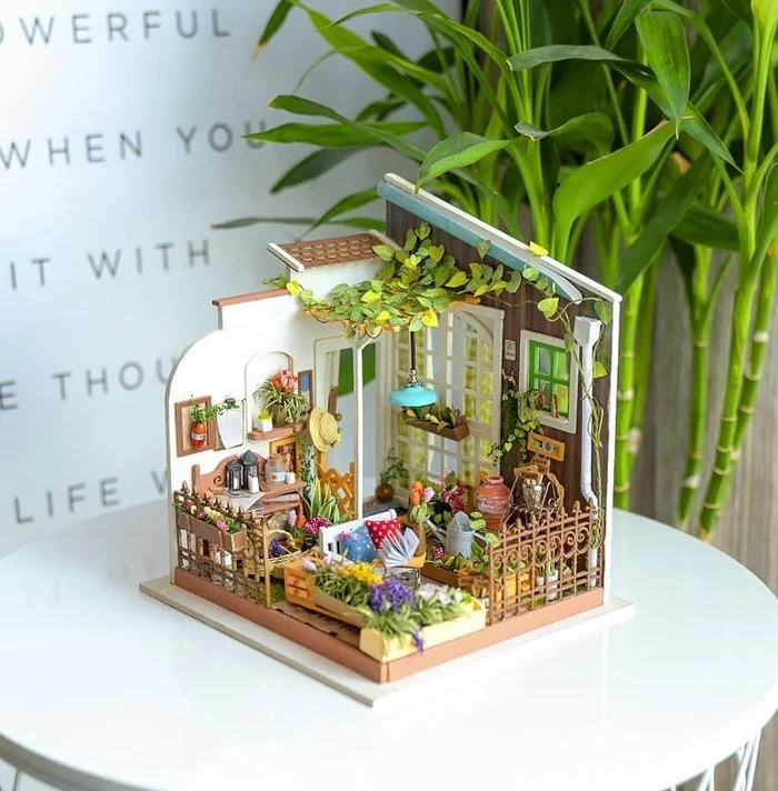 پازل مینیاتوری روبوتایم طرح Rolife Miller's Garden