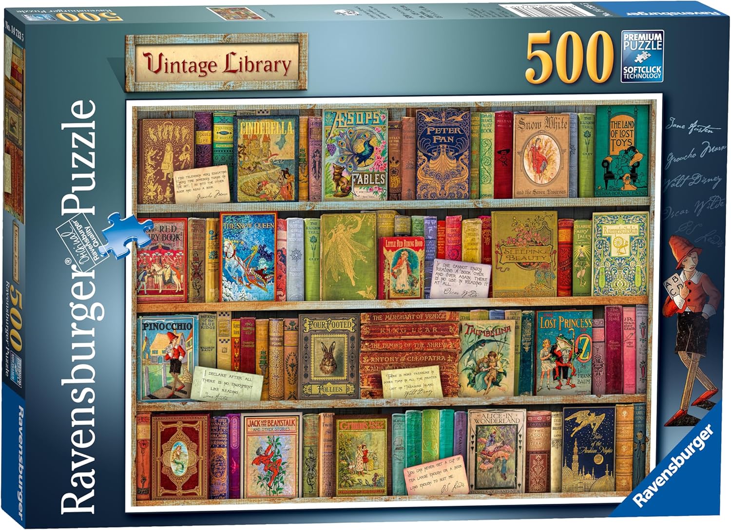 پازل ۵۰۰ تکه رونزبرگر مدل Vintage Library