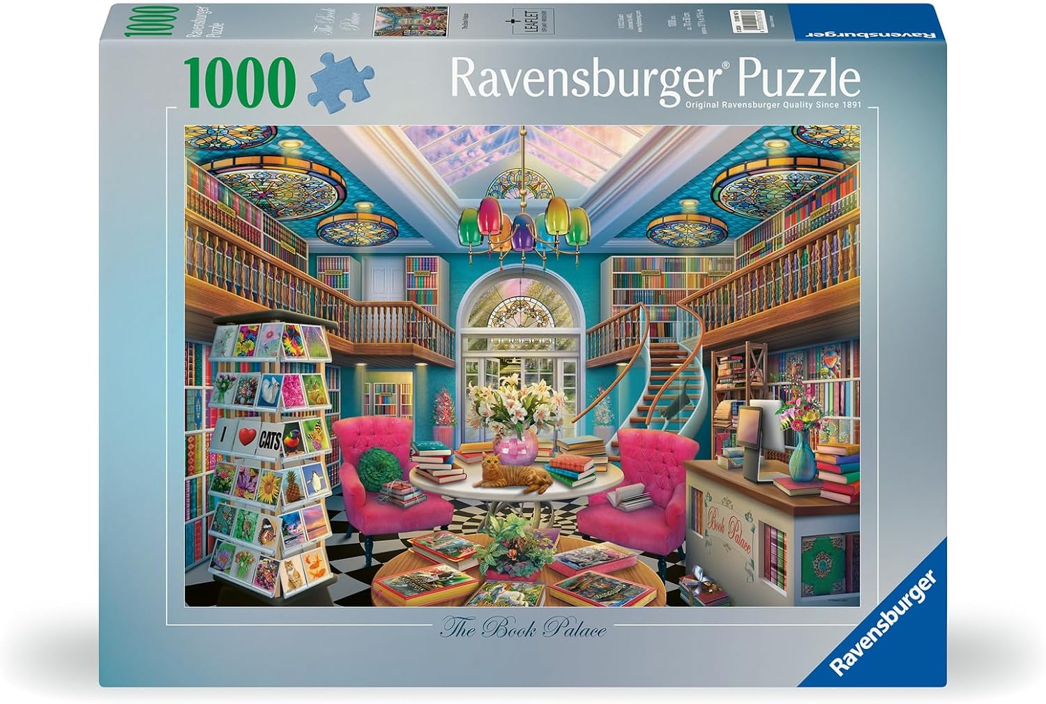 پازل 1000 تکه رونزبرگر طرح The Book Palace