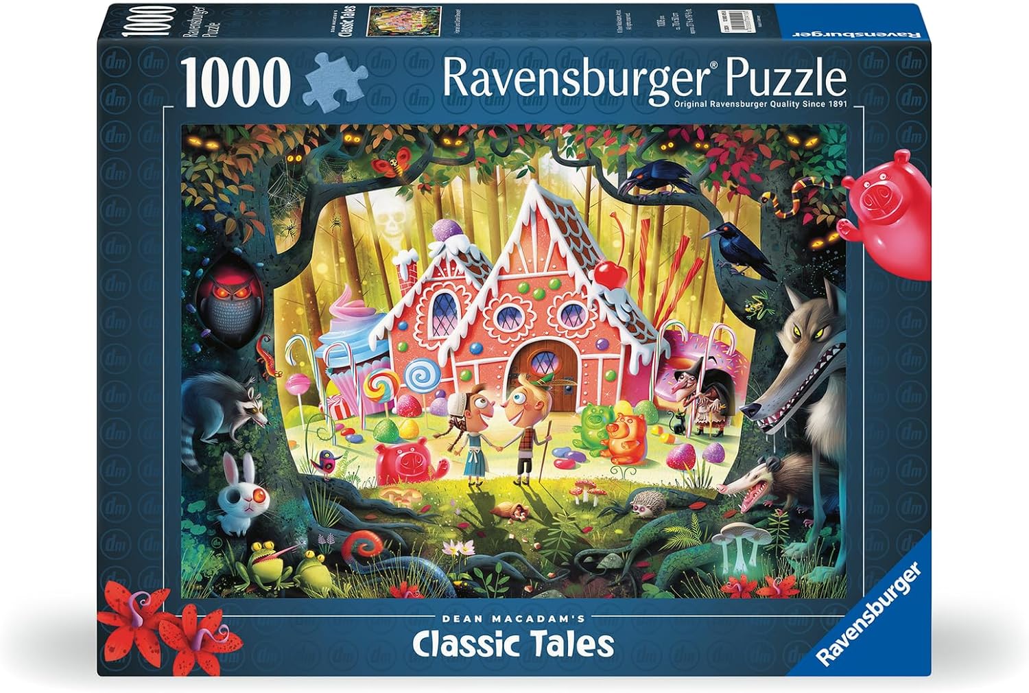 پازل 1000 تکه رونزبرگر طرح Hansel and Gretel Beware