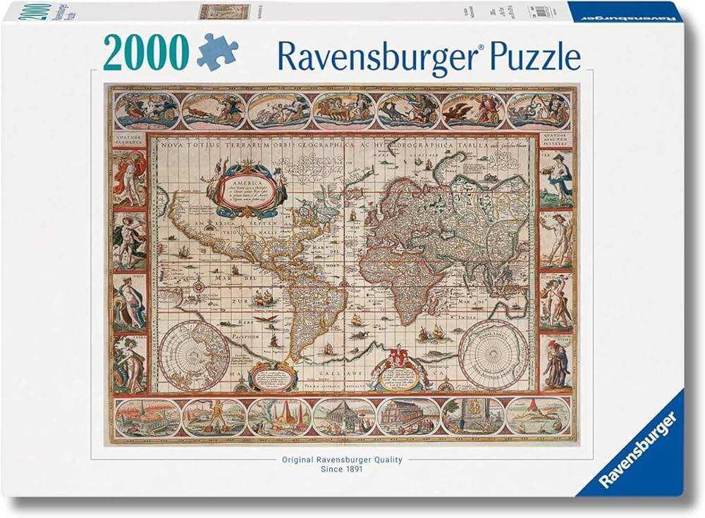پازل 2000 تکه رونزبرگر طرح World Map
