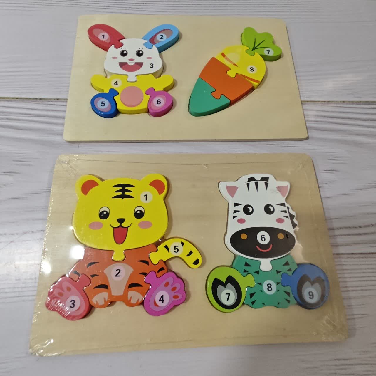 پازل چوبی 2*1
