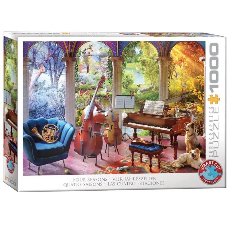 پازل 1000 تکه یوروگرافیک طرح Four seasons کد 6013