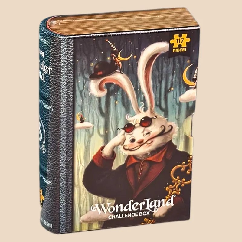 پازل کودک KID FANS مدل خرگوش Wonder Land RABBIT کد KS2429