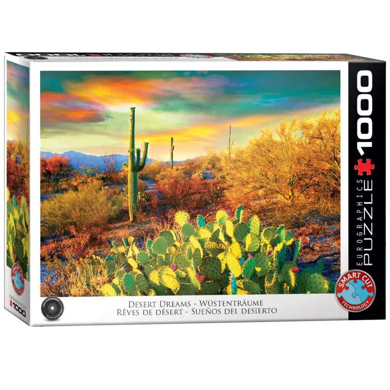 پازل 1000 تکه یوروگرافیک طرح Desert Dreams کد 0690