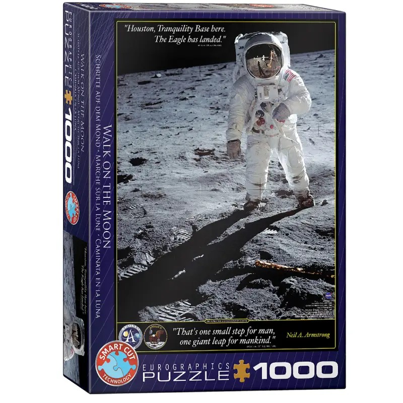 پازل 1000 تكه یوروگرافیک طرح walk on the moon كد 4953