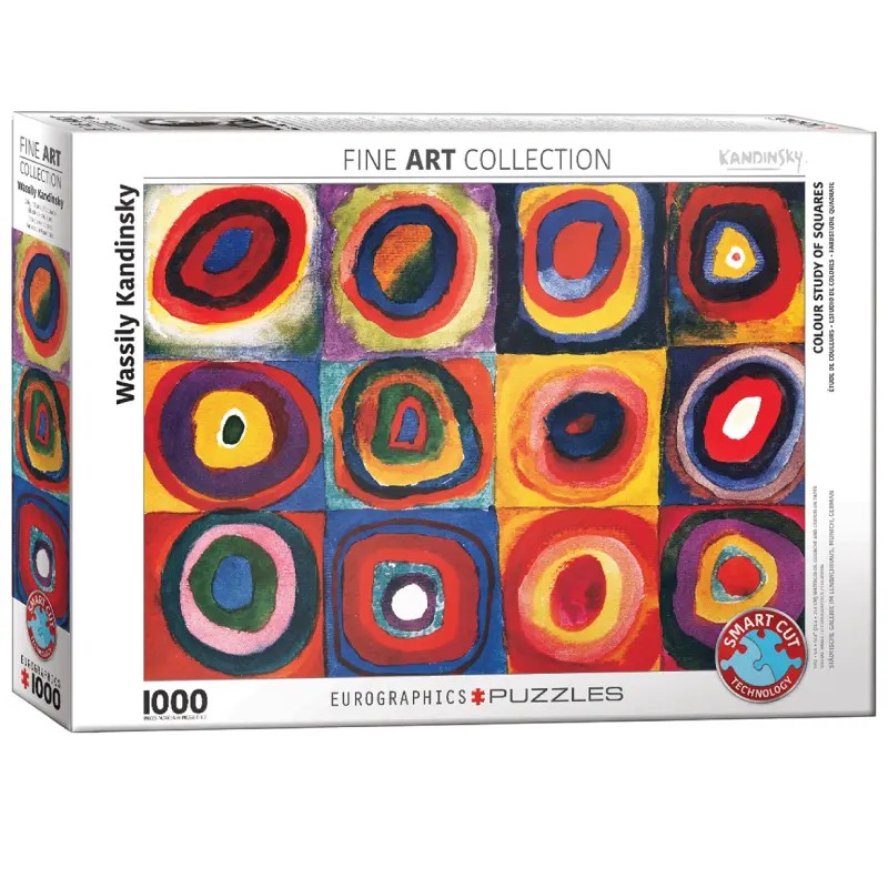 پازل 1000 تكه یوروگرافیک طرح colour study كد 1323