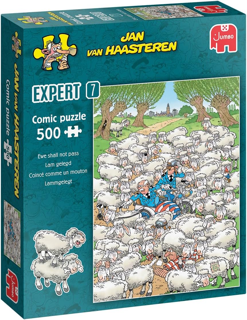 پازل 500 تکه جامبو طرح Expert 7