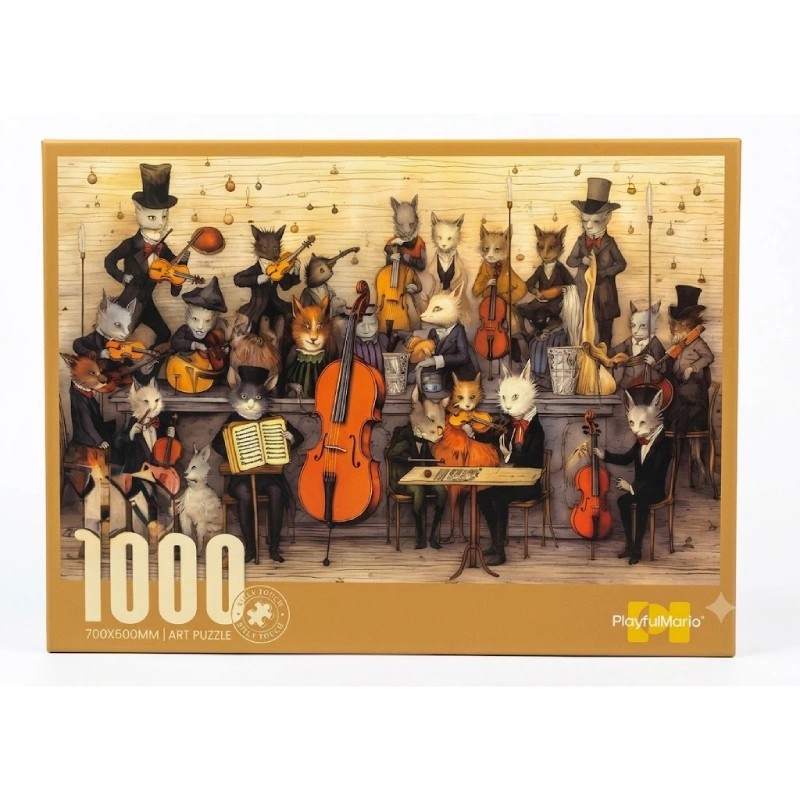 پازل ۱۰۰۰ تکه مدل ارکستر ابعاد : 700X500MM برند ART puzzle