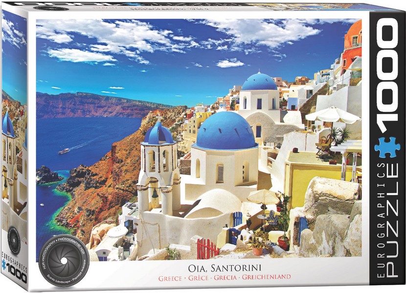 پازل 1000 تکه OIA SANTORINI GREECE یوروگرافیک