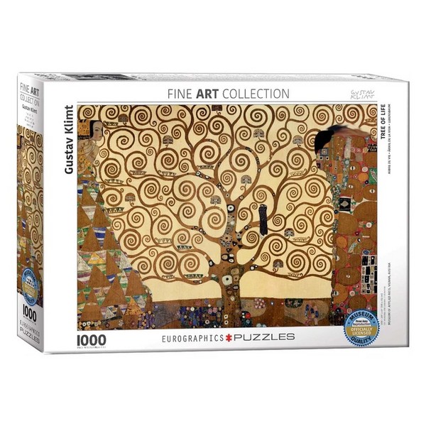 پازل 1000 تکه tree of life – gustav klimt یوروگرافیک