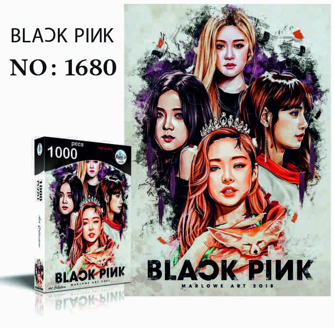 پازل 1000تیکه BLACK PINK رونیز