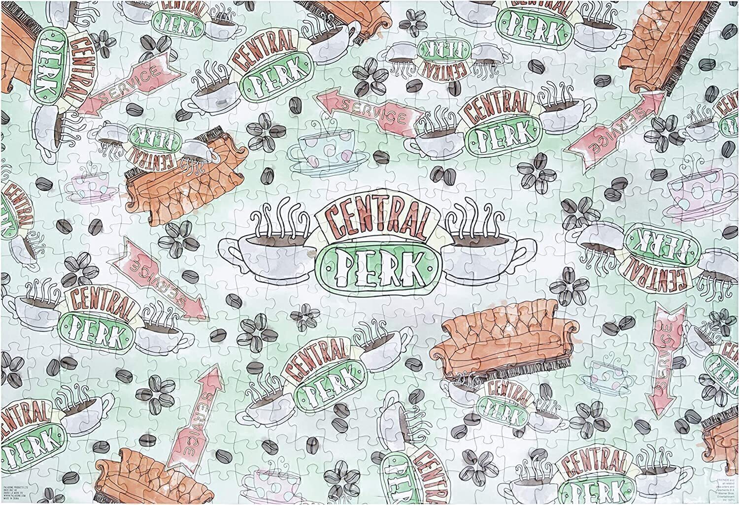 پازل 400 تکه فرندز Paladone Jigsaw Puzzle Friends - Central Perk