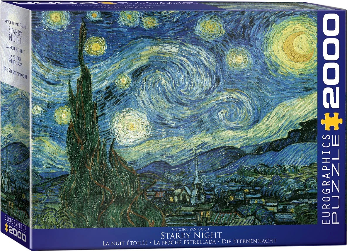 پازل 2000 تکه یوروگرافیکس پازلز Starry Night کد 1204-8220