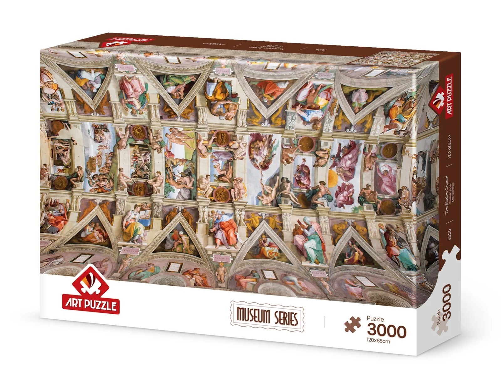 پازل 3000 تکه آرت پازل Sistine Chapel کد 5525