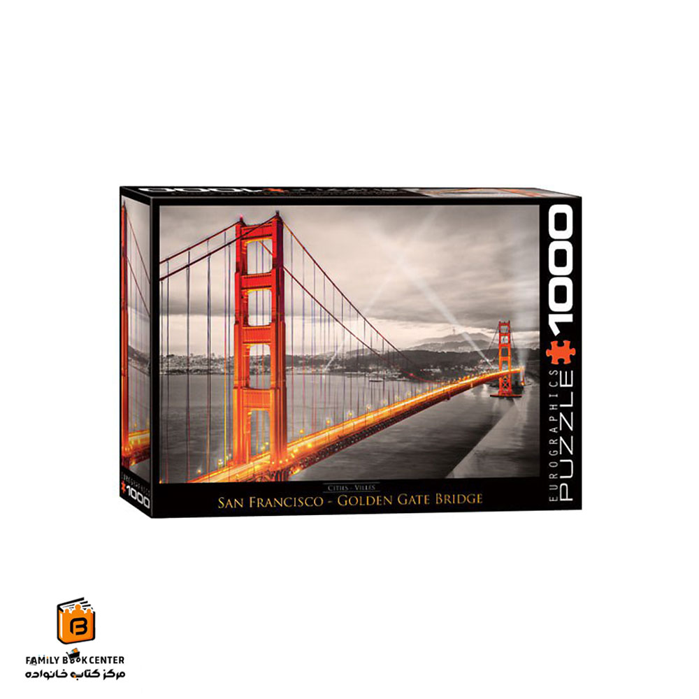 پازل 1000 تکه (6000-0663) Golden Gate Bridge یوروگرافیکس (Euro ghraphics)