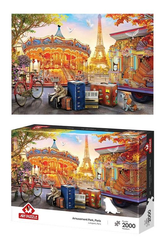 پازل Amusement Park Paris ۵۴۹۷ ۲۰۰۰pcs
