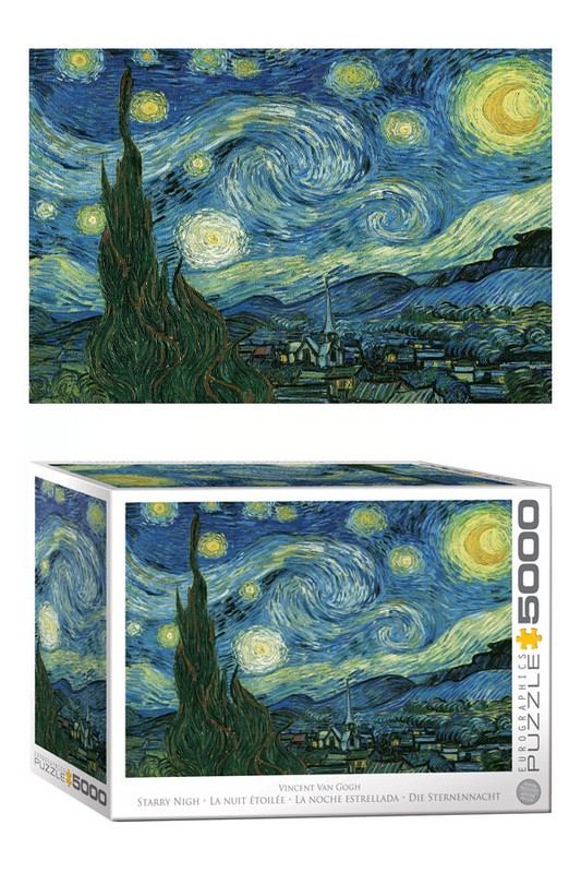 پازل starry night ۱۲۰۴ ۸۵۲۰ ۵۰۰۰pcs