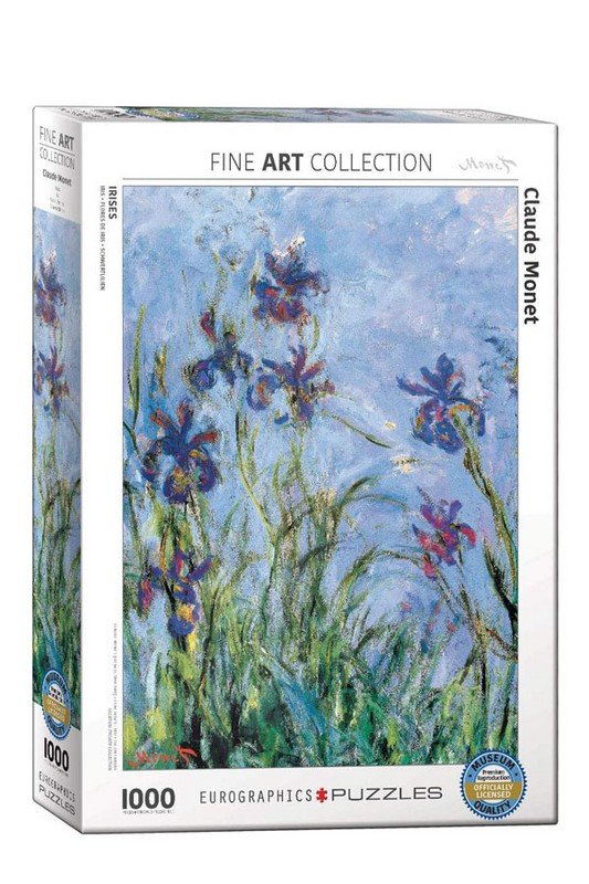 پازل Irises ۶۰۰۰ ۲۰۳۴ ۱۰۰۰pcs