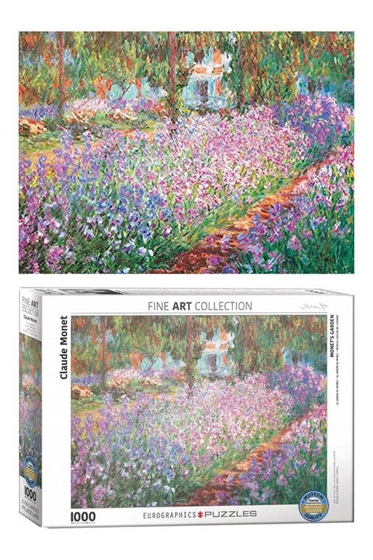 پازل Monets garden ۶۰۰۰ ۴۹۰۸ ۱۰۰۰pcs