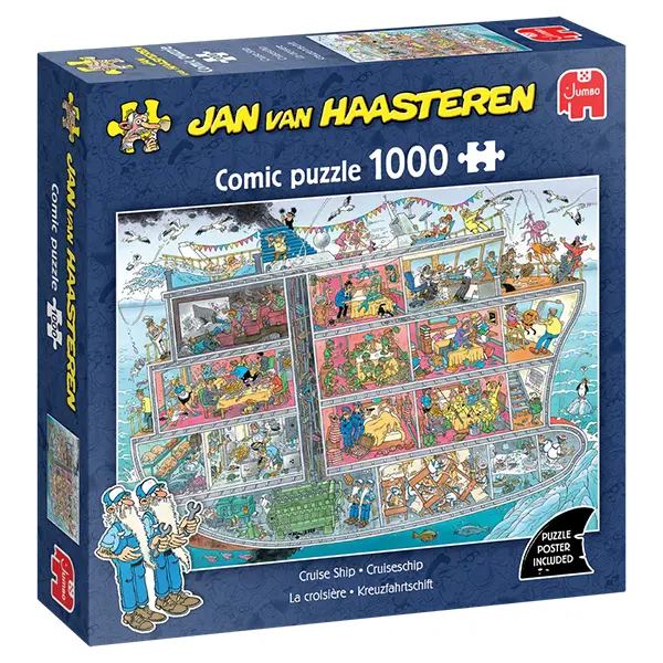 پازل 1000 تکه Jan van Haasteren جامبو طرح کشتی کروز