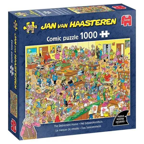 پازل 1000 تکه Jan van Haasteren جامبو طرح خانه سالمندان