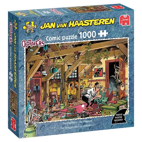 پازل 1000 تکه Jan van Haasteren Oldtimers جامبو طرح مرد مجرد