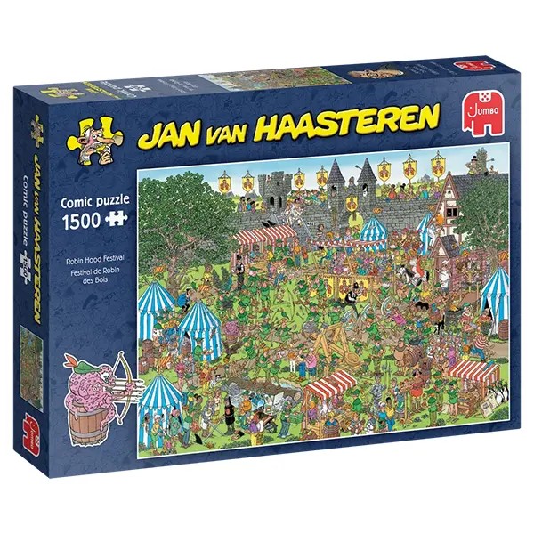 پازل 1500 تکه Jan van Haasteren جامبو طرح فستیوال رابین هود