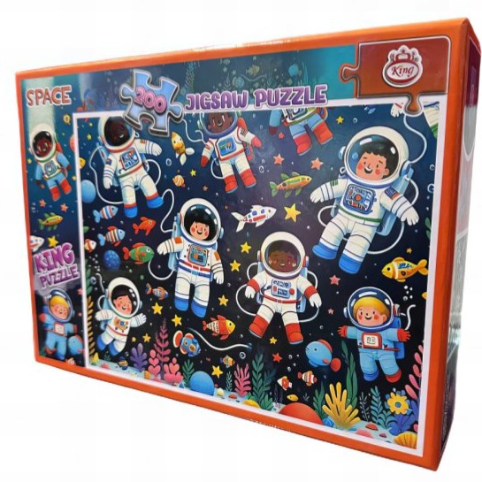 پازل 100 تکه کینگ مدل space