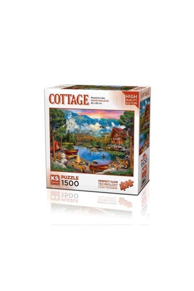 پازل معمای MOUNTAIN LAKE 1500 از ترکیه Ks Games