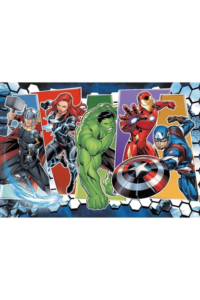 پازل PUZZLE 60 PIECES MARVEL THE AVENGERS Genel Markalar
