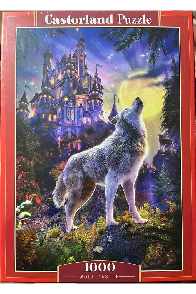 پازل CASTORLAND PIECES WOLF CASTLE اورجینال Castorland Puzzle