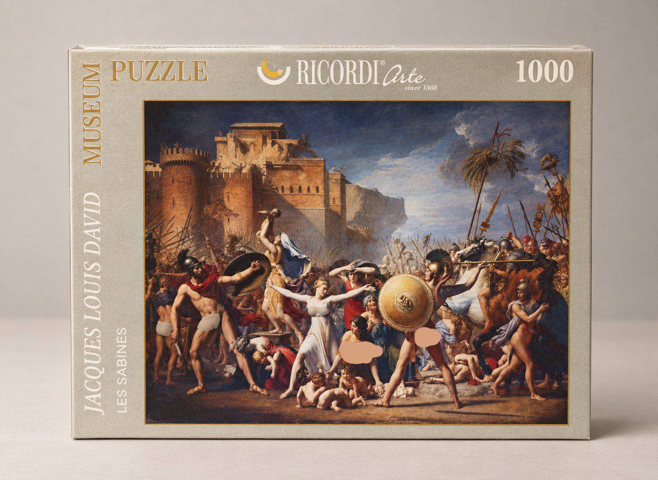 پازل 1000 قطعه ریکوردی les sabines کد 26010